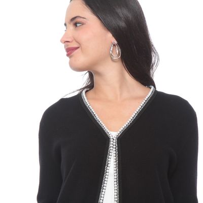 Imagen 2 del producto Chaleco Manga Larga Con Aplicacion En Delantero