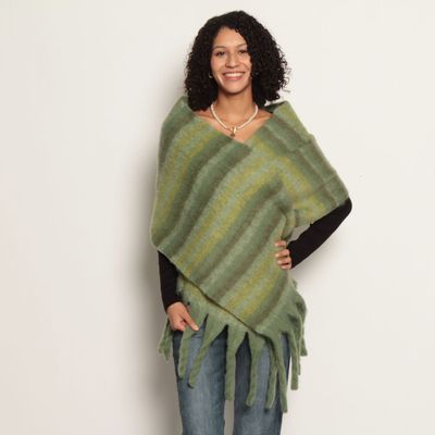 Imagen 2 del producto Bufanda Listada Con Flecos