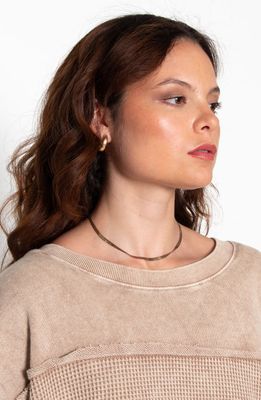 Imagen 2 del producto Sweater Acid Wash Manga Larga Escote Redondo Con Textura