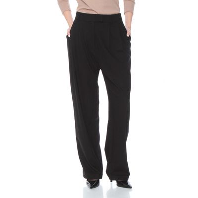 Pantalon Recto Tiro Alto Pretina Pasada