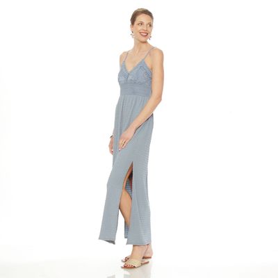 Imagen 2 del producto Vestido Sin Manga Con Encaje En Busto Con Pieza En Cintura