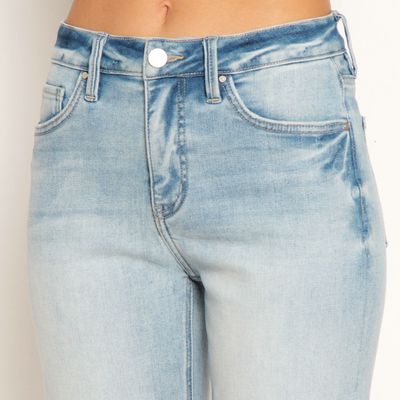 Imagen 2 del producto Jeans Flare Tiro Alto Pretina   Basica 1 Boton