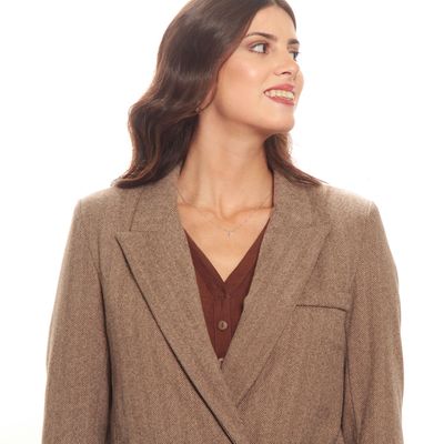 Imagen 2 del producto Blazer Manga Larga  Con   Bolsillos