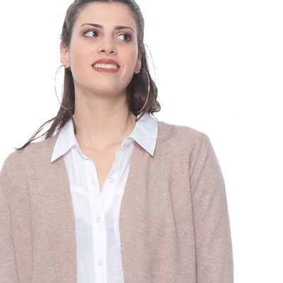 Imagen 2 del producto Chaleco Manga 3/4 Solido Abierto