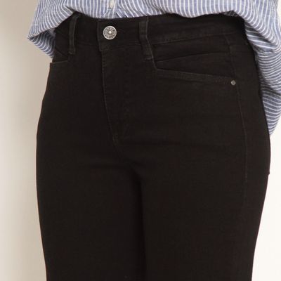 Imagen 2 del producto Jeans Tiro Alto Basico Pretina Un Boton Recto