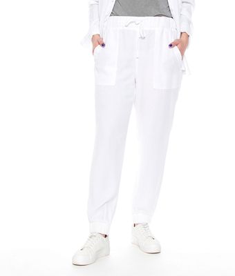 Pantalon Cargo Lyocell Con Cintura Elasticada