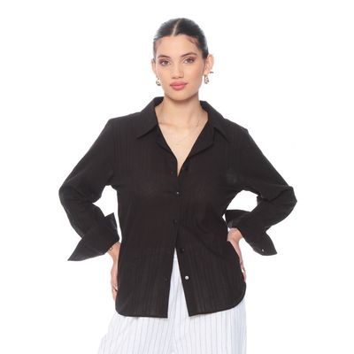 Imagen 2 del producto Blusa Brodery Manga Larga Abotonada En Delantero