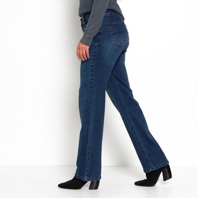 Imagen 2 del producto Jeans Tiro Alto Recto Pretina Basica 1 Boton