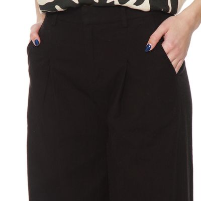 Imagen 2 del producto Pantalon Wide Leg Lino Tiro Alto Pretina Basica