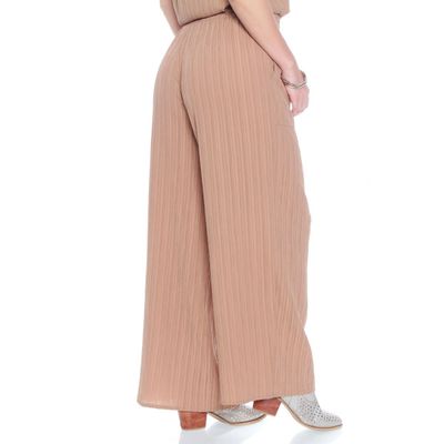 Imagen 2 del producto Pantalon Wide Leg Tiro Alto Pretina Basica Elasticada