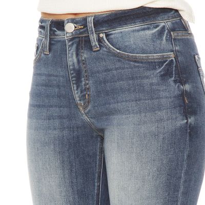 Imagen 2 del producto Jeans Recto Tiro Alto Pretina Basica 1 Boton