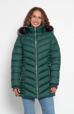 Imagen 1 del producto Parka Manga Larga Con Capucha Y Cierre En Delantero