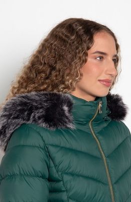 Imagen 2 del producto Parka Manga Larga Con Capucha Y Cierre En Delantero