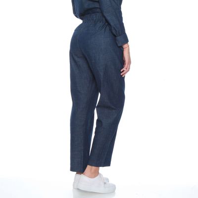 Imagen 2 del producto Pantalon Recto Tiro Alto Pretina Elastica