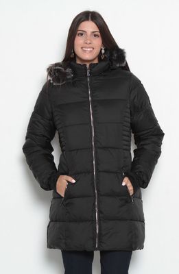 Imagen 1 del producto Parka Manga Larga Con Capucha Y Cierre En Delantero