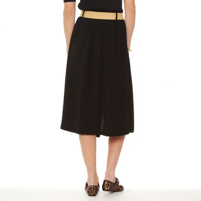 Imagen 2 del producto Falda Pretina  Basica Con Cinturon Abotonada