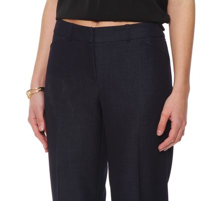 Imagen 2 del producto Pantalon Slim Tiro Alto Pretina Basica