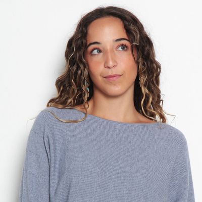 Imagen 2 del producto Sweater Cuello Redondo Manga Kimono