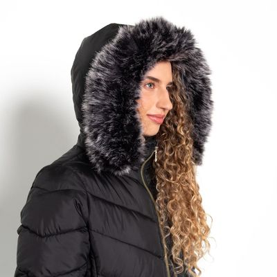 Imagen 2 del producto Parka Manga Larga Con Capucha Y  Cierre En Delantero