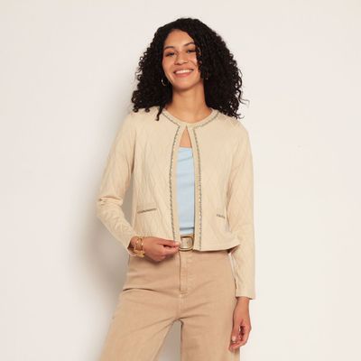 Imagen 1 del producto Chaleco Manga Larga Abierto En Delantero