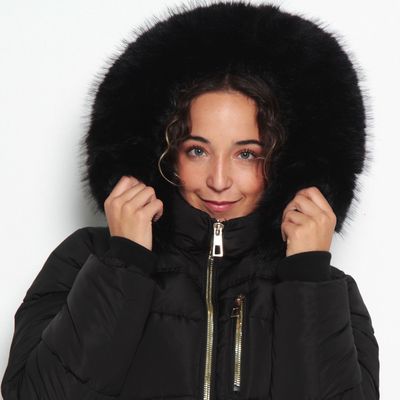 Imagen 2 del producto Parka Manga Larga Con Capucha Y Cierre En El Delantero Con Bolsillo