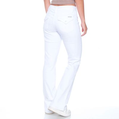 Imagen 2 del producto Jeans  Tiro Medio Recto Pretina Basica 1 Boton