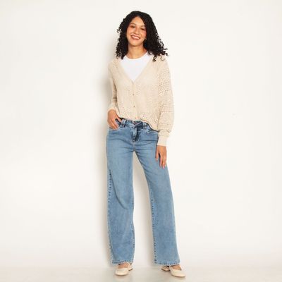 Imagen 2 del producto Chaleco Manga Larga Escote V Abotonado En  Delantero