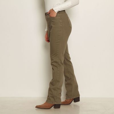 Imagen 2 del producto Pantalon Recto Tiro Alto Pretina 1   Boton