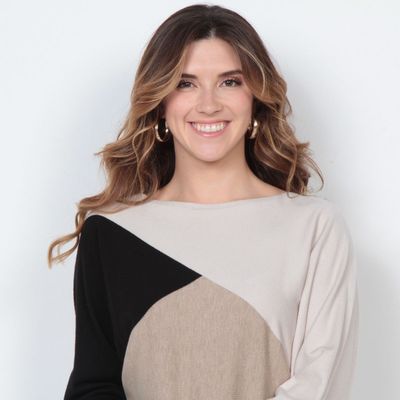 Imagen 2 del producto Sweater Manga Larga Escote Bote Asimetrico