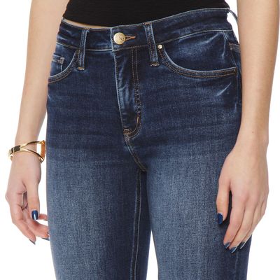 Imagen 2 del producto Jeans Recto Tiro Alto  Pretina Basica  1 Boton