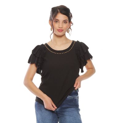 Imagen 2 del producto Polera Manga Corta  Escote  Redondo