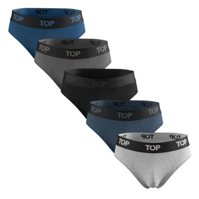 SLIP ALGODÓN PACK 5 C9 TOP