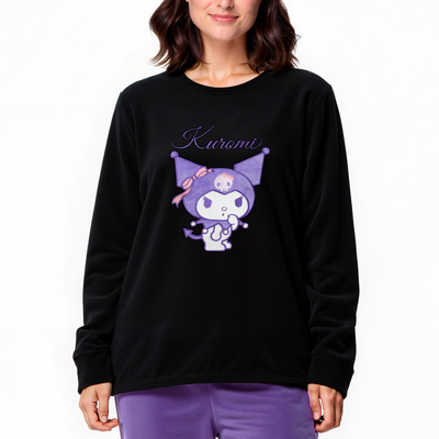 Imagen 2 del producto Pijama Invierno Mujer Micropolar Kuromi C2 TOP