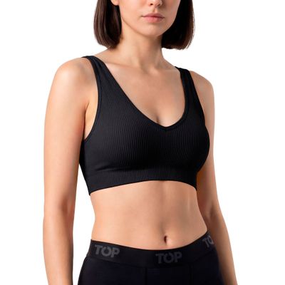 Imagen 2 del producto Pack 2 Petos Mujer Microfibra Con Relleno C1 TOP