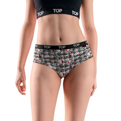Imagen 2 del producto CALZÓN PANTALETAS ALGODÓN CON ELÁSTICO PACK 3 HELLO KITTY C5 TOP