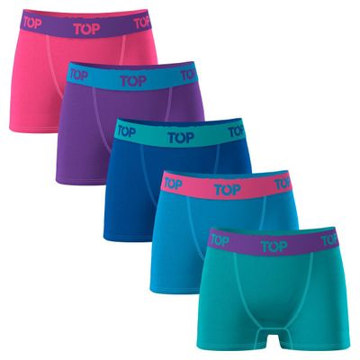 Imagen 1 del producto Bóxer Medio NIÑA Algodón Pack 5 C1 Top