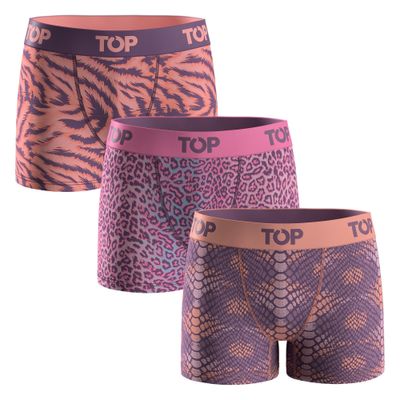 BÓXER MEDIO NIÑA ALGODÓN PACK 3 COLECCION SKINS C2 TOP