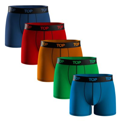 Imagen 1 del producto BÓXER MEDIO C2  ALGODÓN PACK 5 TOP