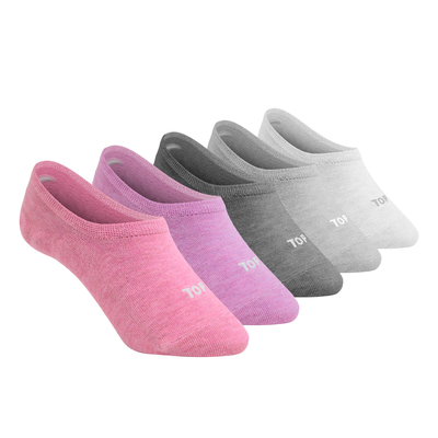 CALCETINES INVISIBLES BAMBÚ MUJER PACK 5 C2 TOP