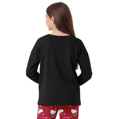 Imagen 2 del producto Pijama Largo Niña Algodón Invierno Hello Kitty C1 TOP