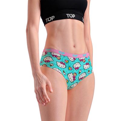 Imagen 2 del producto Calzón Pantaletas Algodón Con Elástico Pack 3 Hello Kitty C1 TOP