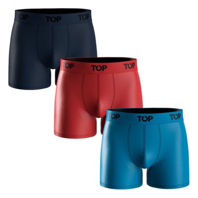 BÓXER MEDIO MICROFIBRA PACK 3 C13 TOP