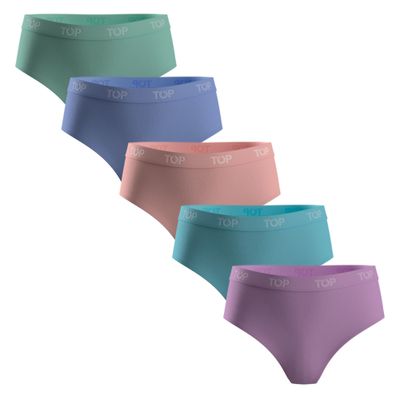 Imagen 1 del producto CALZÓN PANTALETAS NIÑA ALGODÓN PACK 5 C4 TOP