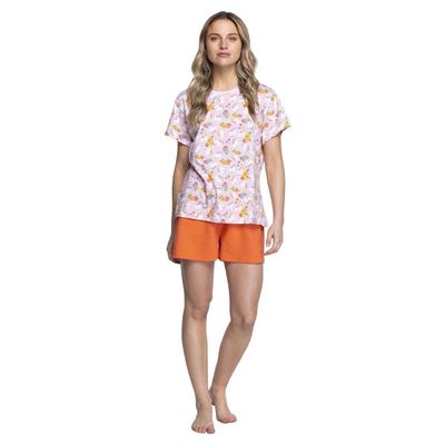 PIJAMA VERANO MUJER ALGODÓN HELLO KITTY C4 TOP