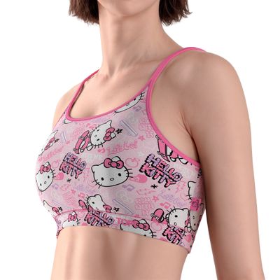 Imagen 2 del producto Peto Mujer Algodón Con Pads Removibles Hello Kitty C2 TOP