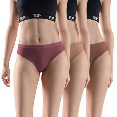 CALZÓN BIKINI ALGODÓN PACK 3 C13 TOP