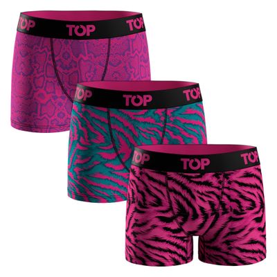 BÓXER MEDIO NIÑA ALGODÓN PACK 3 COLECCION SKINS C1 TOP