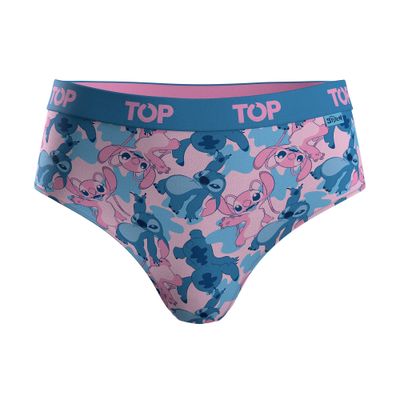 Imagen 2 del producto Calzón Pantaletas NIÑA Algodón Pack 4 Stitch C1 TOP