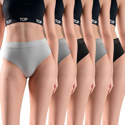 CALZÓN HIKINI ALGODÓN CON ELÁSTICO PACK 5 C2 TOP