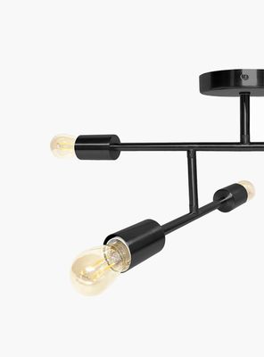 Imagen 2 del producto Lámpara de Techo Lexie x4 Negro